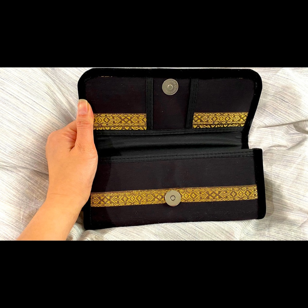 Cute golden wallet